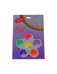 Spoke Beads 207 36/pc Mix Color. (Pack 36/pc)